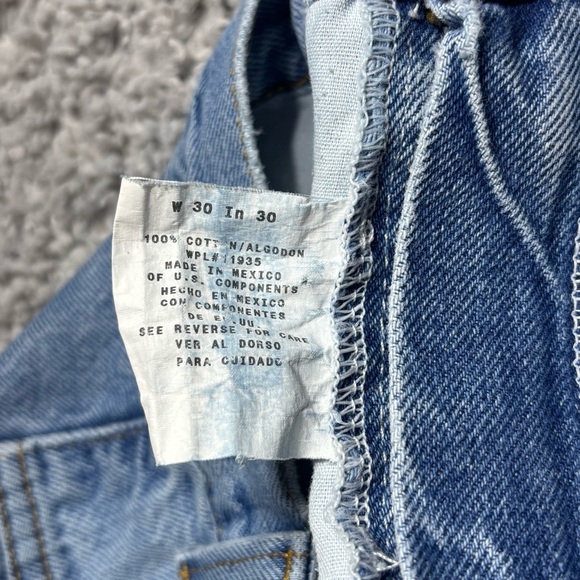 Zonz Jeans Mens 30 x 30 Baggy Wide Leg Vintage Y2K Light Wash Relaxed Streetwear - Picture 3 of 9